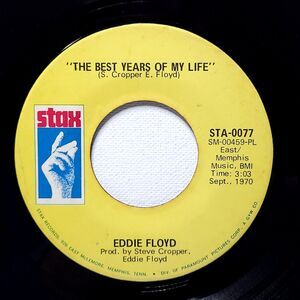 Eddie Floyd 45 The Best Years Of My Life/My Little Girl on Stax VG+ Soul